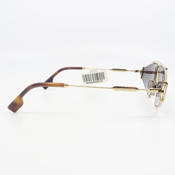 B 3111 1017/8G Burberry Gold/ Gray Gradient Sunglasses with defect - Picture 4 of 6